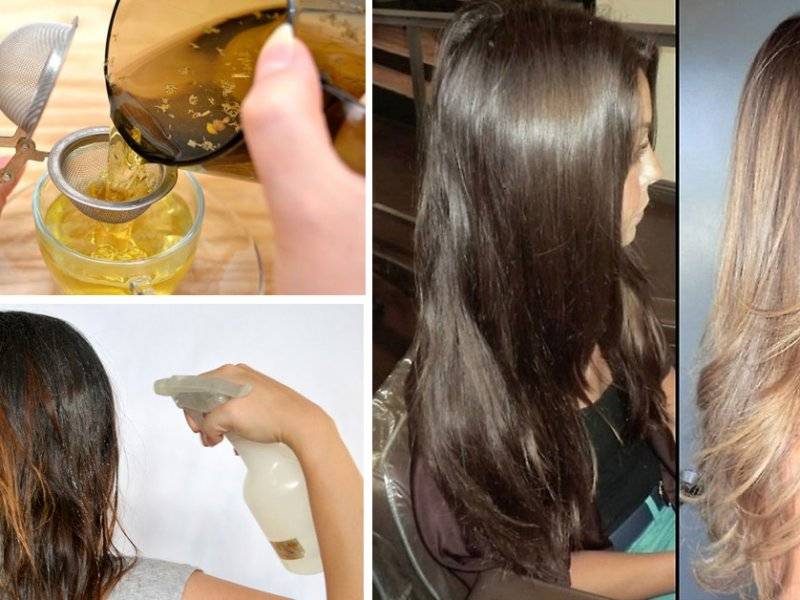 Чем в домашних условиях сделать волосы посветлее народными средствами
