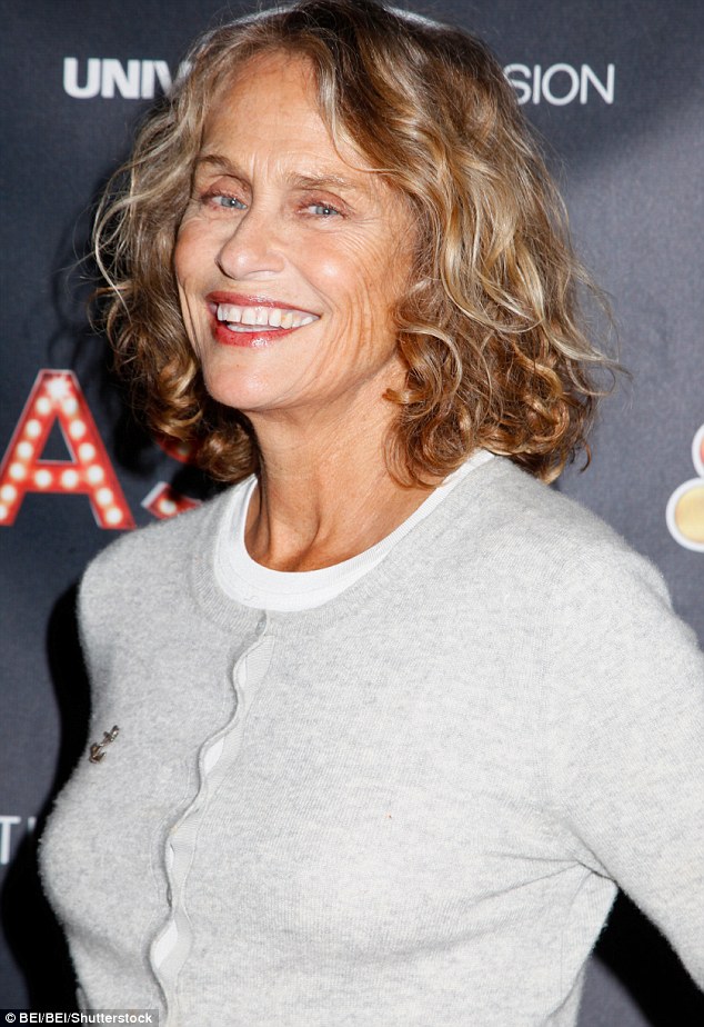 American model and actress Lauren Hutton, 72, is one of a group of older faces representing brands