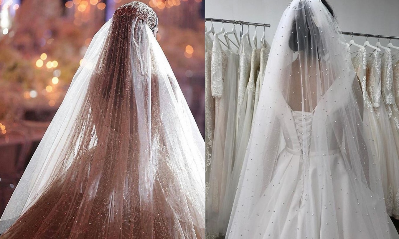 Модная свадебная фата 2020 года: фото самых свежих тенденций