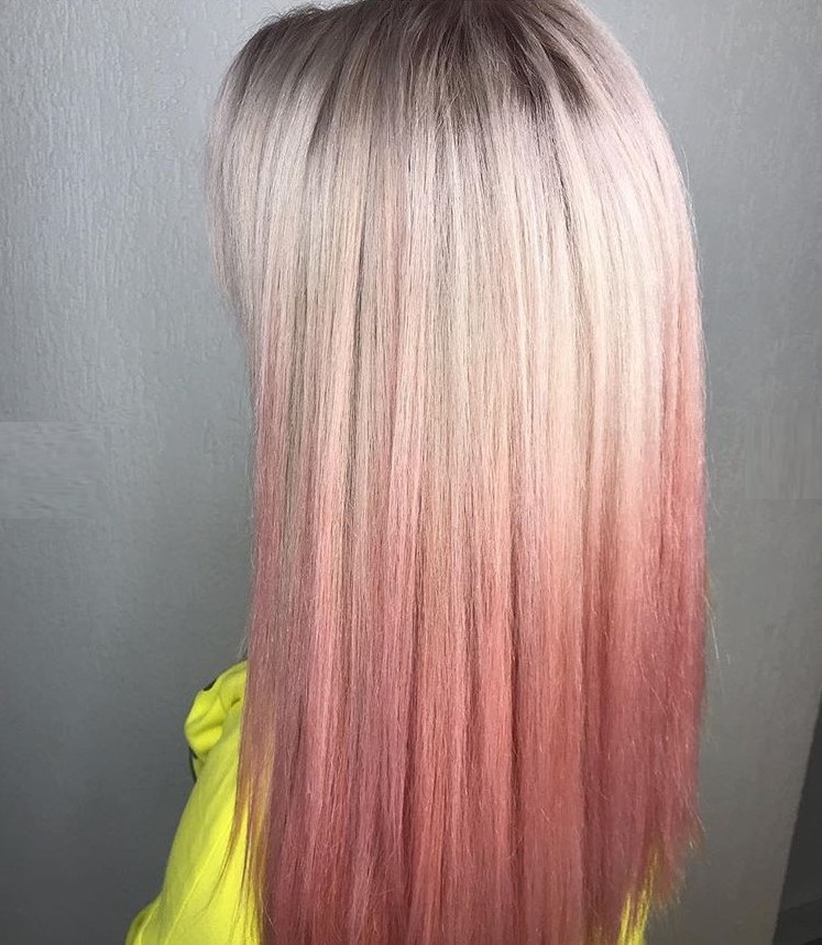 Стильные, актуальные розовые волосы в 2020 году: свежие фото