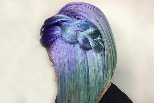 30 Braided Hairstyles For Your Purple Hair