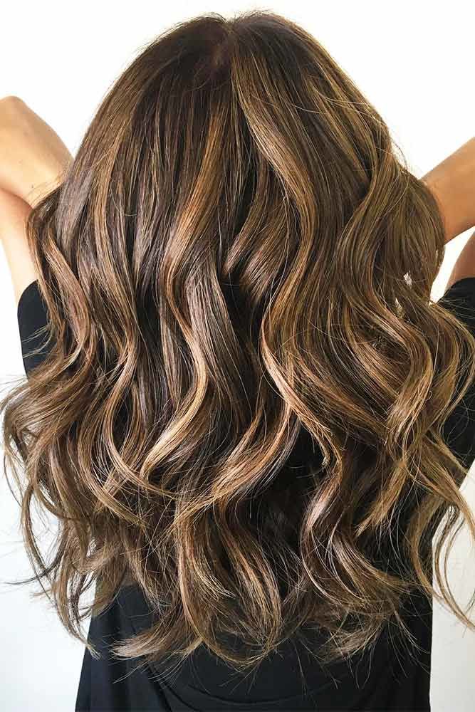 Wavy Long Hairstyle Brown #longhaircuts