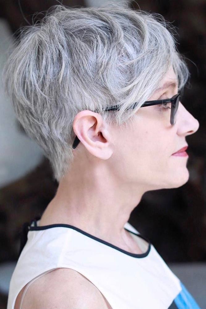 Elegant Short Haircuts for Women Over 50
