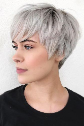 Pixies For Oval Face Shape #shorthair #faceshapehairstyles