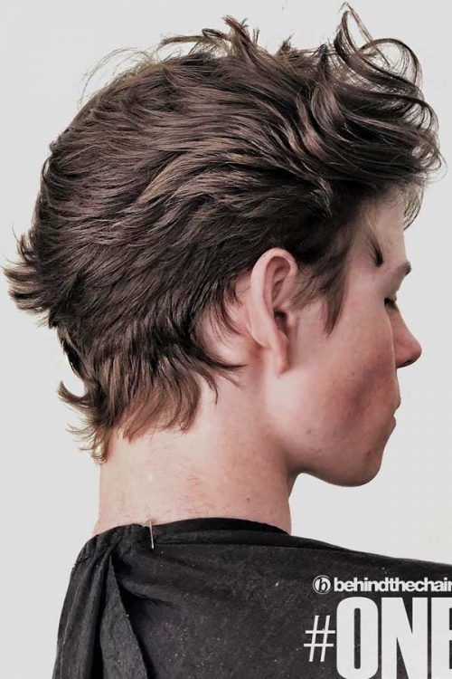 Swept Back Haircut For Thick Hair #thickhair #hairtype #hairtypemen 