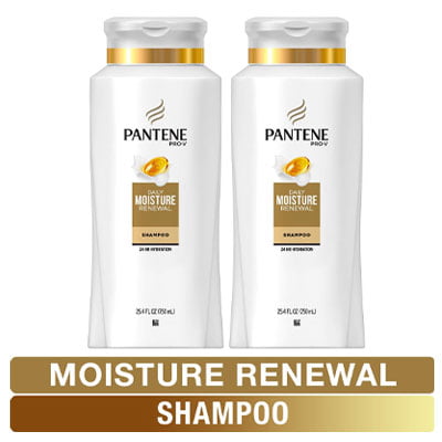 Pantene Pro-V Daily Moisture Shampoo, Twin Pack