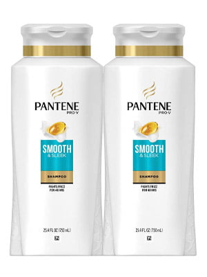 Pantene, Shampoo, with Argan Oil, Pro-V Smooth and Sleek Frizz Control, 25.4 fl oz