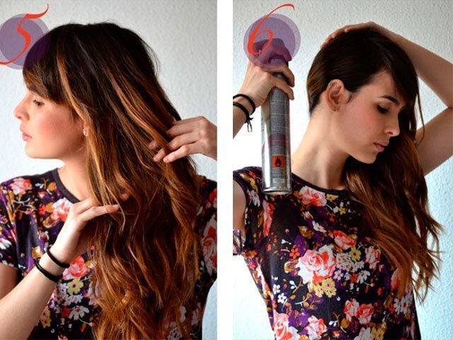 Как сделать красивые прически с распущенными волосами