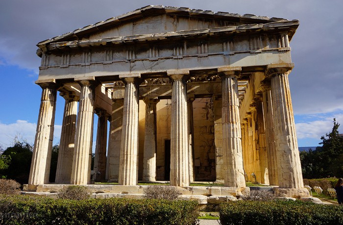 Храм Гефеста в Афинах. 449 — 415 гг. до н. э. Дорический ордер