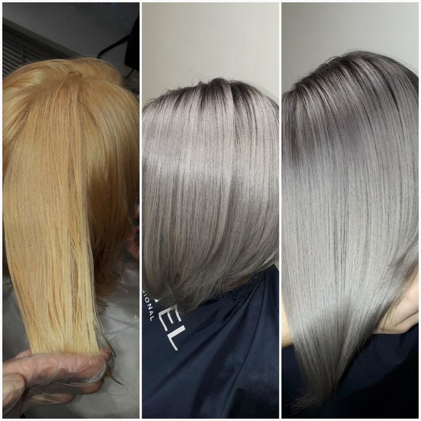 Как покрасить волосы в блонд в домашних условиях краской эстель