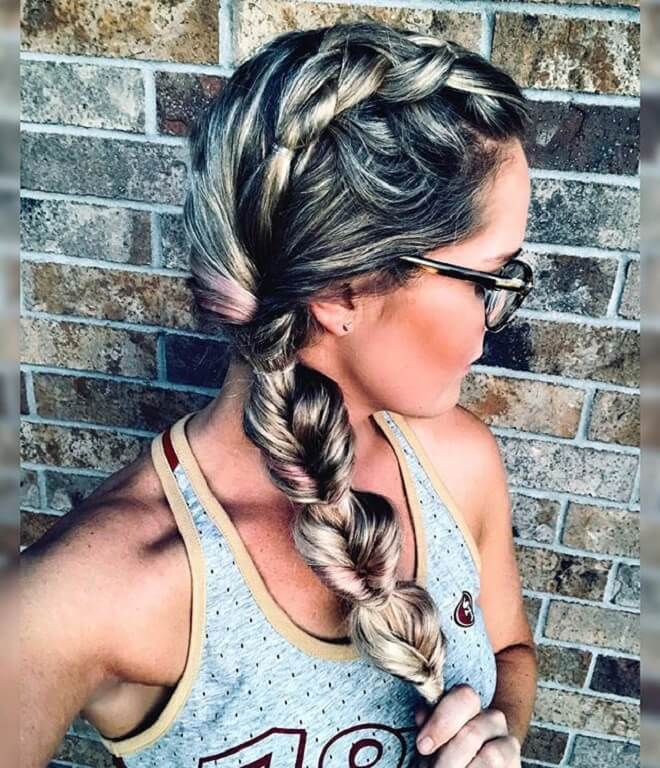 Twisted Side Ponytail