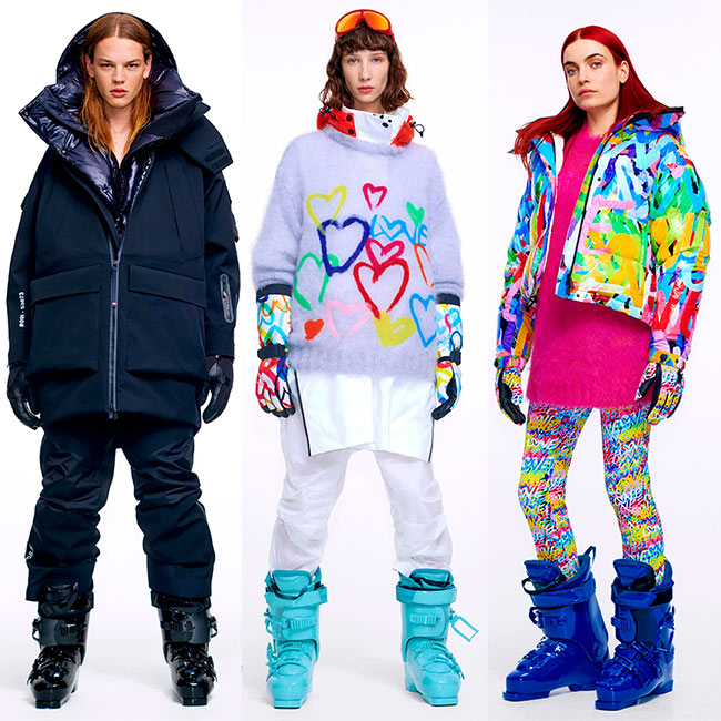 Модные лыжные костюмы Moncler FW 2020