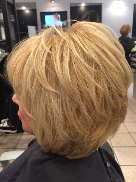 Фото новинки стрижки для женщин за 50