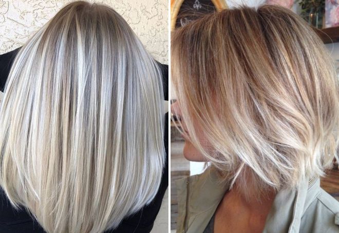 Балаяж на белые волосы Балаяж на белые волосы