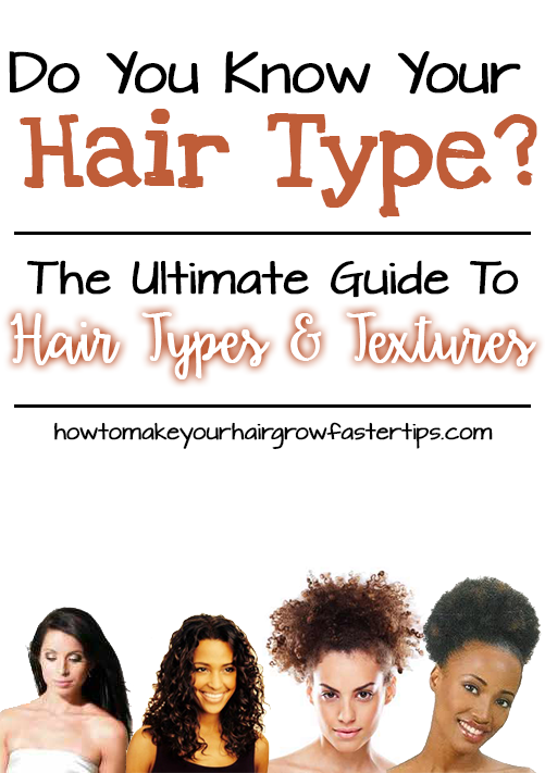 determine your hair type and texture