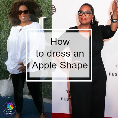 Oprah Winfrey is an Apple shape #appleshape #applebodyshape https://www.style-yourself-confident.com/dress-an-apple-shape.html